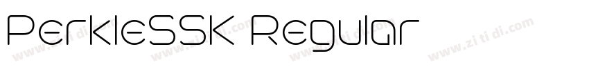PerkleSSK Regular字体转换 PerkleSSK Regular字体转换